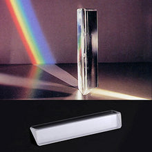 Load image into Gallery viewer, BOBEINI K9 Optical Glass Right Angle Reflecting Triangular Prism for Teaching Light Spectrum
