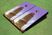 Leaning Tower Of Pisa Theme Cornhole Boards