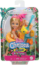 Load image into Gallery viewer, Barbie and Chelsea The Lost Birthday Playset with Chelsea Doll (Blonde, 6-in), Jungle Pet, Floatie and Accessories, Gift for 3 to 7 Year Olds

