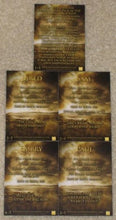 Load image into Gallery viewer, SDCC 2009 Twilight New Moon Wolf Pack Trading Card Set
