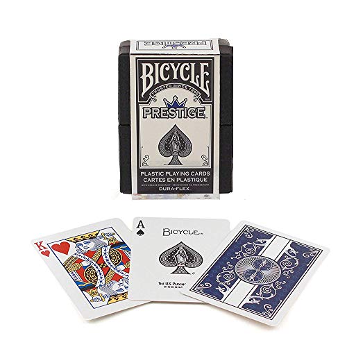 Bicycle Prestige Dura-Flex Playing Cards (Colors May Vary)