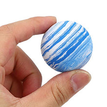 Load image into Gallery viewer, Soft Ball, EVA Lightweight Soft Colorful Ball, 20PCS for Indoor Swing Practice(Blue/white ink ball 42mm-1 grain)
