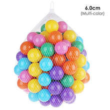 Load image into Gallery viewer, Yinuoday 100pcs Colorful Ocean Ball for Kids Children Soft Plastic Toddler Play Balls for Indoor &amp; Outdoor (6.0CM)
