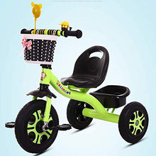 Load image into Gallery viewer, Moolo Baby Trikes with Parent Handle Kids Children Toddler Tricycle Ride on 3 Wheels Bike Maximum Weight 30 kg (Color : Green)
