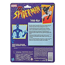Load image into Gallery viewer, Hasbro Marvel Legends 6&quot; Retro Collection Spider-Man [Black and White Suite] Exclusive
