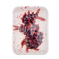 PRETYZOOM Horrific Prank Prop Simulation Centipede Meal Box Creepy Insect Tray Toy Scary Realistic Tricky Toy Party Adornment for Halloween Party
