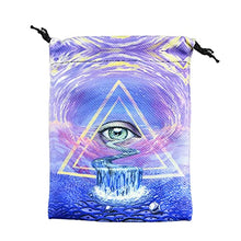 Load image into Gallery viewer, A/A Tarot Card Storage Bag, Drawstring Tarot Bag, Protect The Card from Damage, Tarot Card Holder Bag Pouch for Tarot Enthusiasts Dice Bag, Card Bag,Jewelry Pouch
