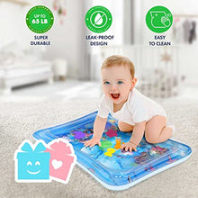 Load image into Gallery viewer, Tummy Time Water Play Mat - Activity Play Mat for Infants 3 6 9 Months - Sensory Baby Toy Gift for Girls and Boys
