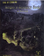 Load image into Gallery viewer, Pelgrane Press PELGT04 Trail of Cthulhu RPG - Keeper&#39;s Resource Book and Screen
