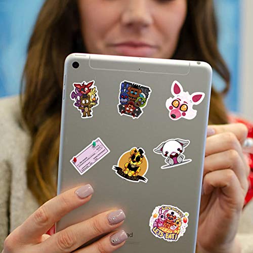 FNAF Stickers 100 PCS Vinyl PVC Waterproof Stickers for Laptop Phone New
