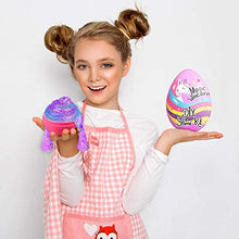 Load image into Gallery viewer, Laevo Unicorn Surprise Stardust Slime Egg  Slime Kit for Girls  Slime Making Kit  Easter Egg DIY Slime Kits Great for Easter Baskets
