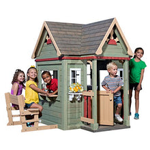 Load image into Gallery viewer, Backyard Discovery Victorian Inn All Cedar Outdoor Wooden Playhouse
