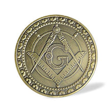 Load image into Gallery viewer, Masonic Coin Freemasons Master Mason Blue Lodge Commemorative Challenge Coin

