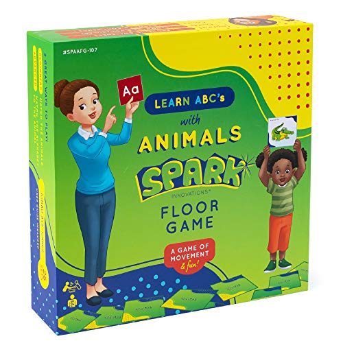 Animals Matching Cards Floor Game, Learn Abc's with Animals Matching Game, Educational Children's Memory Game, Great Animal Games, Toddler Learning Toy