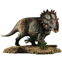 Load image into Gallery viewer, Vitae 1/35 Chinese Sinoceratops Dinosaur Figure Realistic Platform Jurassic Animal Dino Resin PVC Model Toys Collector Decor Gift Birthday Party for Adult
