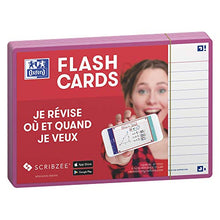 Load image into Gallery viewer, Oxford Flash 2.0 A6 Flash Cards (Pack of 80) a6 Fuchsia
