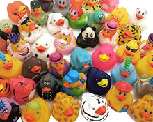Load image into Gallery viewer, Zugar Land Assorted Colorful Rubber Duckies (2inch) Ducks Ducky Duck Ducking (25) Multicolor
