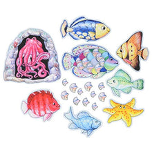 Load image into Gallery viewer, Story Time Felts Fishy Tales Felt Set - 19 Pieces
