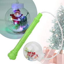 Load image into Gallery viewer, eecoo Christmas Toys LED Light Hand Shaking Stick Luminous Ball Children&#39;s Gift for Christmas Decoration(Color in Random) (Green)
