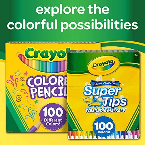 Crayola Colored Pencils Adult Coloring Set, Gift, 100 Count – ToysCentral -  Europe