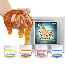 Load image into Gallery viewer, Neon Bright Slime Glitter Combo Pack (4 PC SET)
