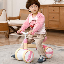 Load image into Gallery viewer, Gonex Baby Balance Bike 18-36 Month - Riding Toys for 2 Year Old Boys Girls, Cute Toddler Bike Adjustable Seat &amp; No Pedal, Perfect First Birthday Gifts (Pink)
