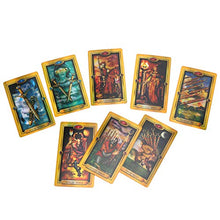 Load image into Gallery viewer, Tarot Cards, Tarot Decks Gold English Version Professional for Friends for Traveling Use for Family Party for Family
