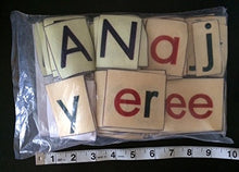 Load image into Gallery viewer, Learning Letters Alphabet Felt Figure Set Precut 104 Pieces for Flannel Boards
