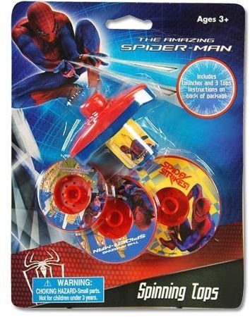 Spiderman Stacking Spinning Tops