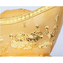 Load image into Gallery viewer, Jiji Piggy Bank Piggy Bank Lucky Gold Ingot Money Box Ingot Feng Shui Handicraft Large Crafts Gift Home Decoration Saving Box Money Box (Color : Gold)
