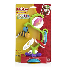 Load image into Gallery viewer, Nuby Buzzy Blossoms with Suction Base High Chair Interactive Toy for Early Development
