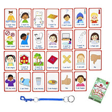 Load image into Gallery viewer, Special Needs My Communication Cards for Special Ed, Speech Delay Non Verbal Children and Adults with Autism 27 Flash Cards for Visual aid or cue Cards

