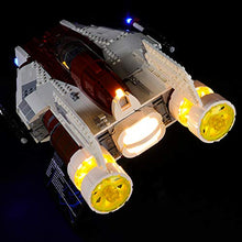 Load image into Gallery viewer, Lightailing Light Set for ( A-Wing Starfighter) Building Blocks Model - Led Light kit Compatible with Lego 75275(NOT Included The Model)
