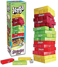 Load image into Gallery viewer, Jenga Scooby-Doo Edition | Build The Sandwich Tower for Shaggy &amp; Scooby | Based on Classic Cartoon Franchise Scooby Doo | Collectible Jenga Game | Unique Gameplay with Custom Dice
