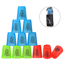 Load image into Gallery viewer, Quick Stacks Cups, 12 PC of Sports Stacking Cups Speed Training Game Multi-Colored
