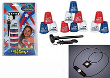 Load image into Gallery viewer, Speed Stacks Mini Play Set of 12 Ultra Portable Cups MINIS with Free Bonus: Active Energy Power Balance Necklace $49 Value
