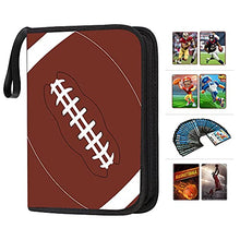 Load image into Gallery viewer, POKONBOY 400 Pockets Football Card Binder, Football Trading Cards, Display Case with Football Card Sleeves Card Holder Protectors Set for Football Cards
