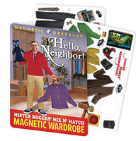 The Unemployed Philosophers Guild Hello Neighbor - Mister Rogers Magnetic Dress Up Play Set