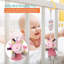 Load image into Gallery viewer, Baby Bed Hanging Toy, Newborn Soft Cute Cartoon Animal Kids Bed Crib Stroller Cartoon Hanging Educational Plush Bed Hanging Toy(Hedgehog)
