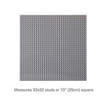 Load image into Gallery viewer, LVHERO Classic Baseplates Building Plates for Building Bricks 100% Compatible with All Major Brands-Baseplate, 10&quot; x 10&quot;, Pack of 16 (Gray)
