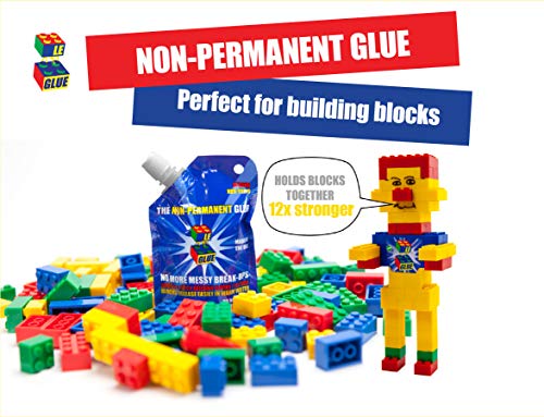 Le Glue Temporary Glue Non-Permanent Adhesive for Plastic Building