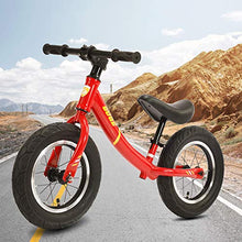 Load image into Gallery viewer, GUQE Balance Bike for Children 12 inch No Foot Pedal Sport Walking Training Bicycle for 2-6 Years Boys and Girls (Red)
