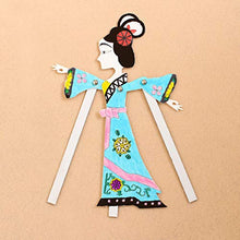 Load image into Gallery viewer, NUOBESTY 4pcs Chinese Traditional Toy Chinese Shadow Puppet DIY Doll Kit for Kids Home Kindergarten Handmade Project Toys (Mixed Style)
