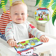 Load image into Gallery viewer, Vanmor Elephant Musical Toy + Baby Soft Cloth Book with Hand Puppet
