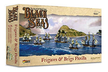 Load image into Gallery viewer, WarLord Black Seas The Age of Sail Frigates &amp; Brigs Flotilla for Black Seas Table Top Ship Combat Battle War Game 792010001
