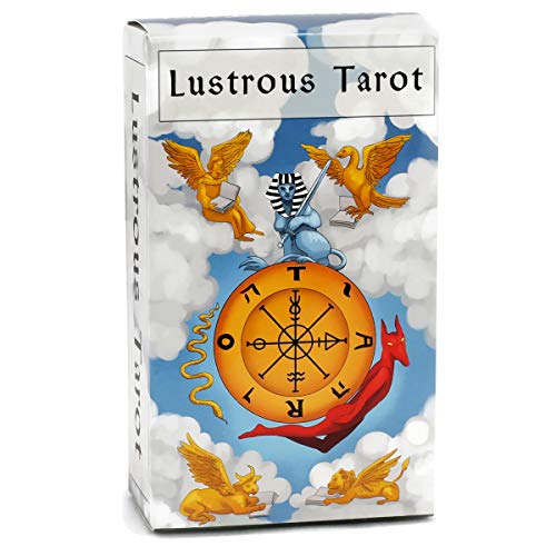 Da Brigh Lustrous Tarot Deck, Tarot Cards with Guide Book, Tarot Cards for Beginners, Alternative to Radiant Rider Tarot and Radiant Waite Tarot, Witches Tarot Deck