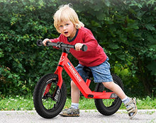 Load image into Gallery viewer, DaBao Banlende Aluminum Balance Bike- Lightweight for Kids and Toddlers- 2 to 5 Year Olds, No Pedal Bicycle (b-Black-Square Tube)
