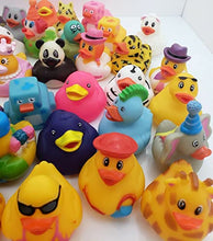 Load image into Gallery viewer, Zugar Land Assorted Colorful Rubber Duckies (2inch) Ducks Ducky Duck Ducking (6), Multi (ZU_DUCKS)
