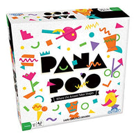 Pana Po'o Shape Game - Draw Object Card and Use Shapes to Create The Item in One Minute - Speed is Required! - Ages 8 and Up - Contains 70 Cards, 2 Dice, and 84 Shapes by Outset