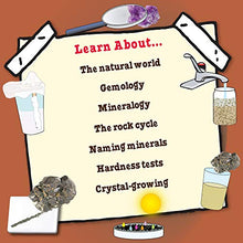 Load image into Gallery viewer, The Magic School Bus Rides Again: Exploring Rocks, Minerals, Crystals, at-Home STEM Kits for Kids Age 5 and Up, Crystal Kits for Young Scientists, Rock Experiments, DIY Rock Candy
